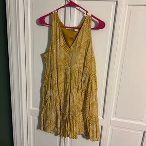 Sincerely Jules Mustard Yellow Dress